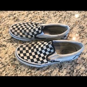 Checkered Vans